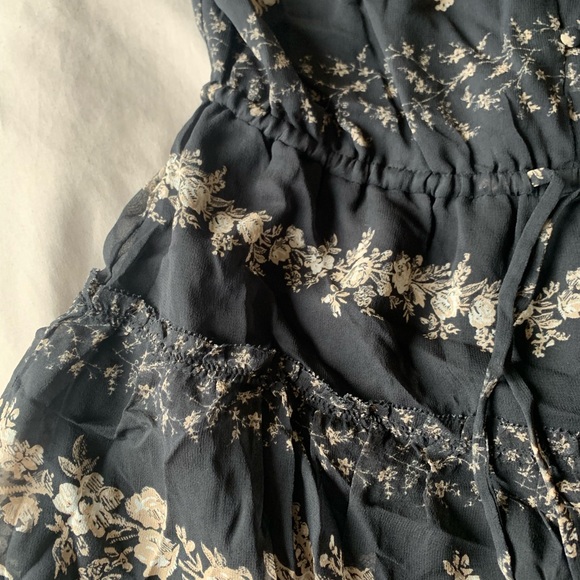 Joie silk large size tie waist dress - Picture 2 of 8